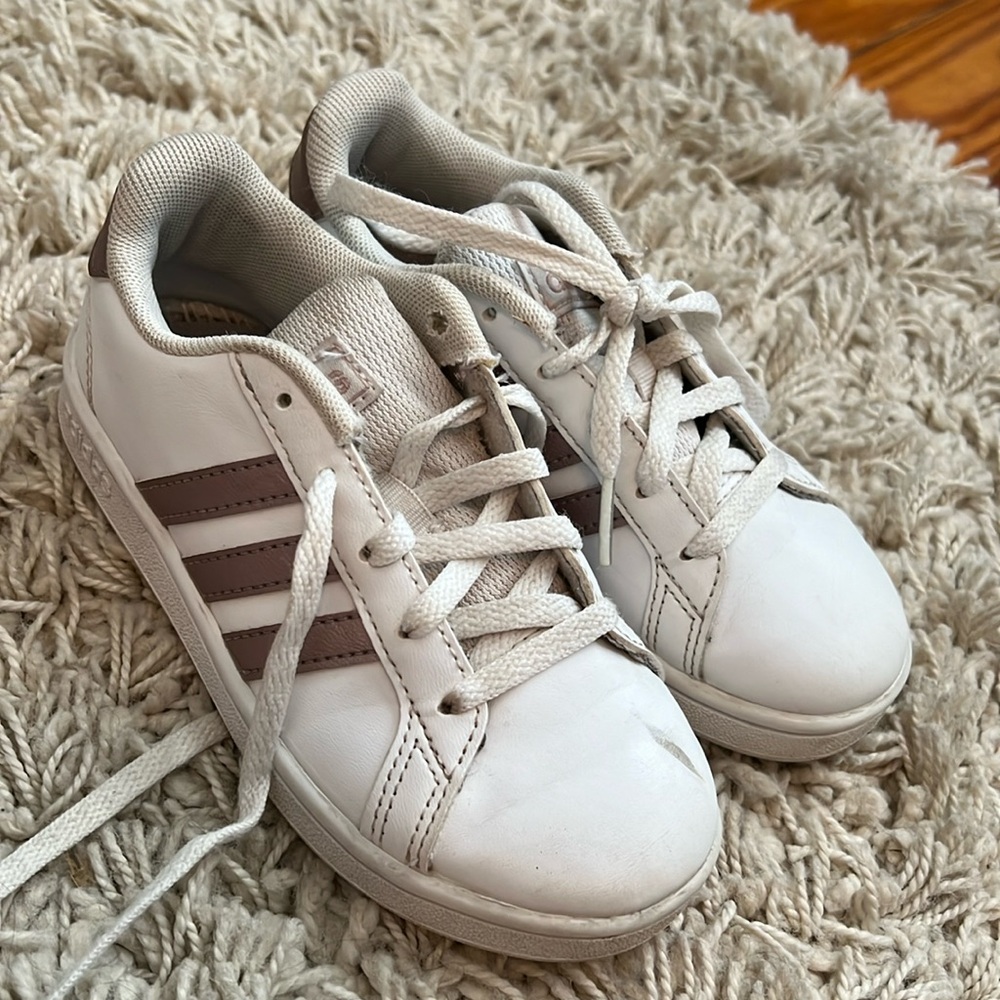 Adidas rose gold sneakers. Size 11K